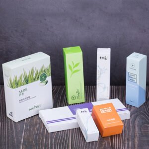 Custom Cosmetics Paper Boxes Hard Cardboard Packaging Boxes