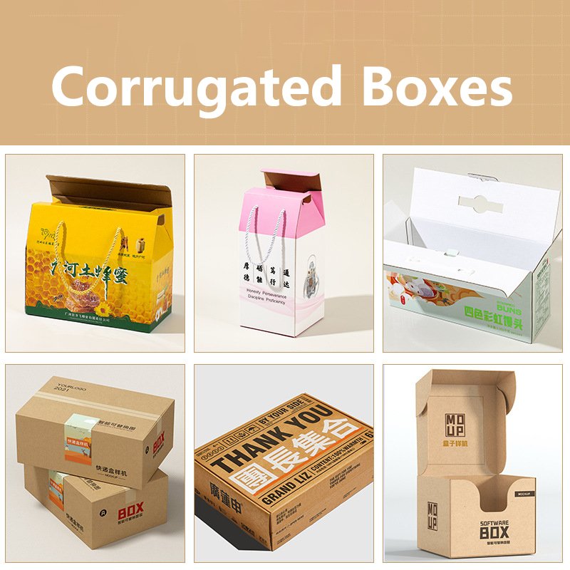 Corrugated boxes paper boxes