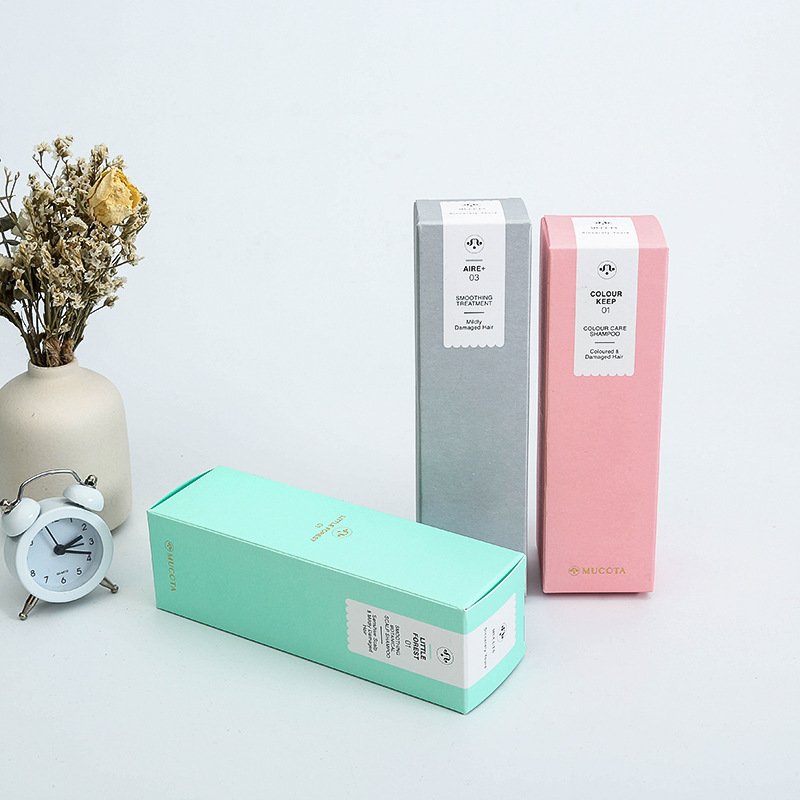 colorful cardboard cosmetics paper boxes lid base boxes for cosmetics paper packaging