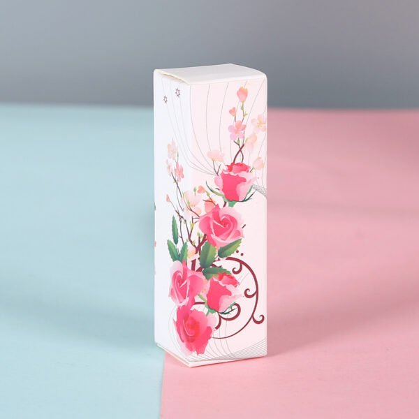 folding cosmetics paper boxes lid base boxes for lip stick paper packaging