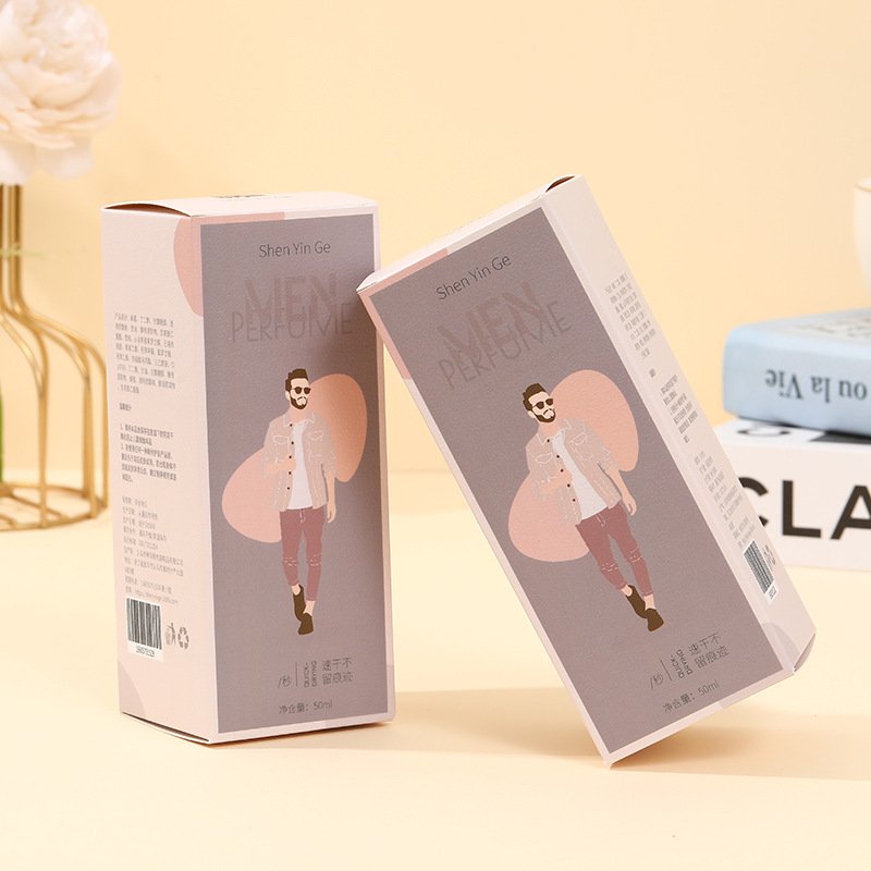 folding cosmetics paper boxes lid base boxes for cosmetics paper packaging