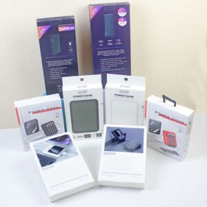 electronics packaging boxes for power bank paper boxes