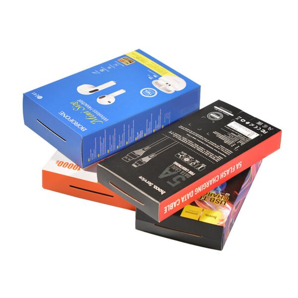 custom colorful paper boxes for TWS