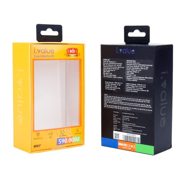 Bluetooth earphones paper boxes