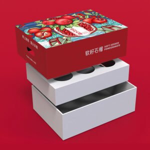 white card paper boxes for fruit corrugated boxes