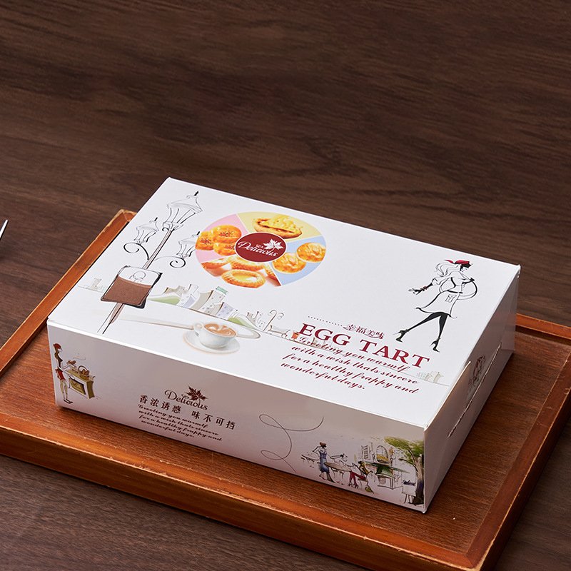 Egg Tart food packaging boxes paper boxes