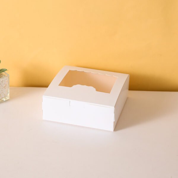 Custom Fast Food Packaging Boxes Eco-friend Cake Paper Boxes