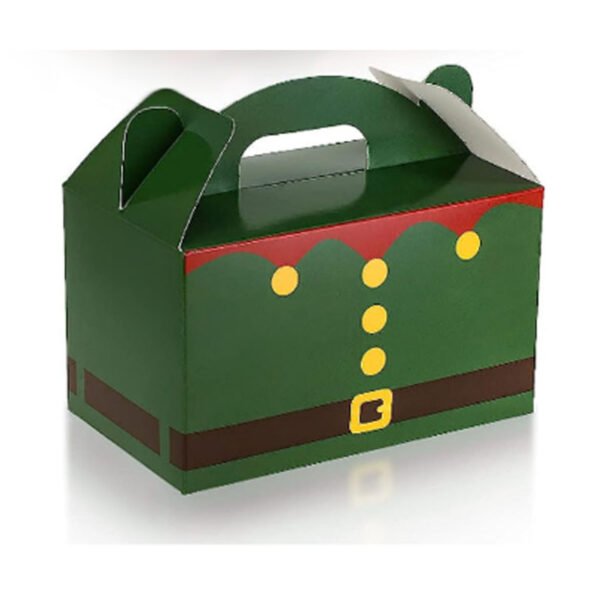 cute Christmas snack storage paper boxes