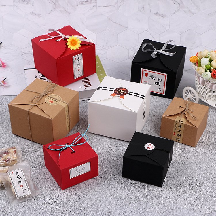 cute snack storage paper boxes