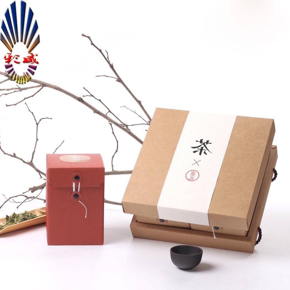 double door paper boxes for tea packaging boxes