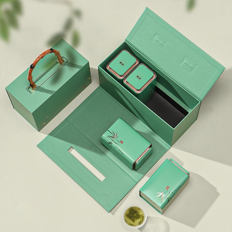 Double Door Packaging Boxes Luxury Gift Paper Box