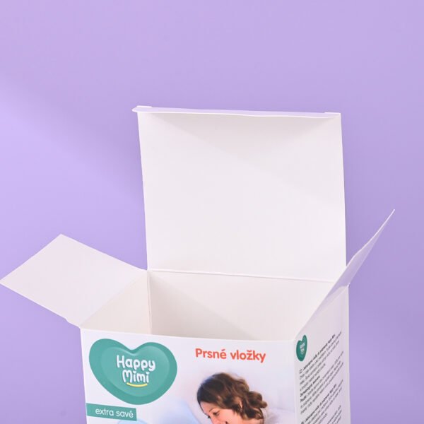white cardboard packaging boxes medical paper boxes