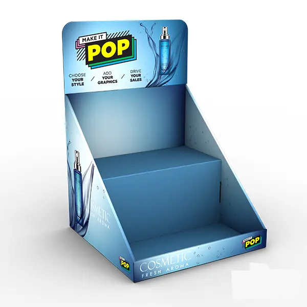 Store PDQ Counter Display Boxes Cardboard Paper Display Rack