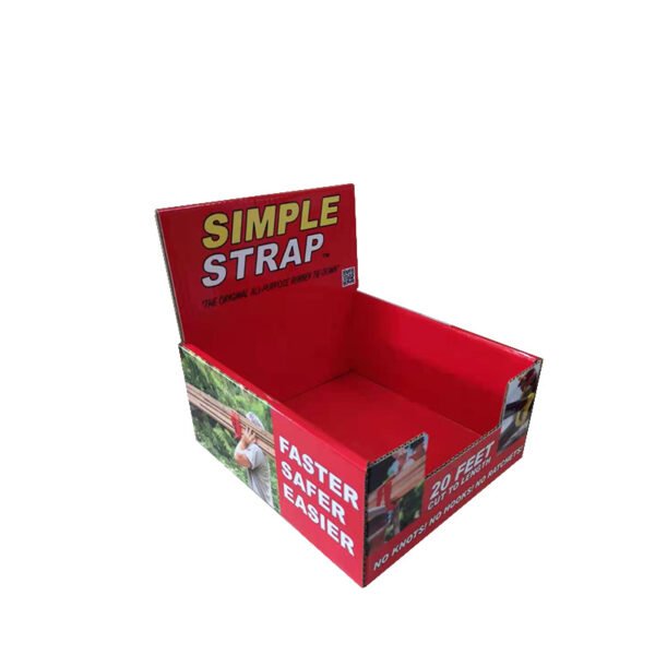 PDQ display stand custom paper PDQ boxes desk rack factory