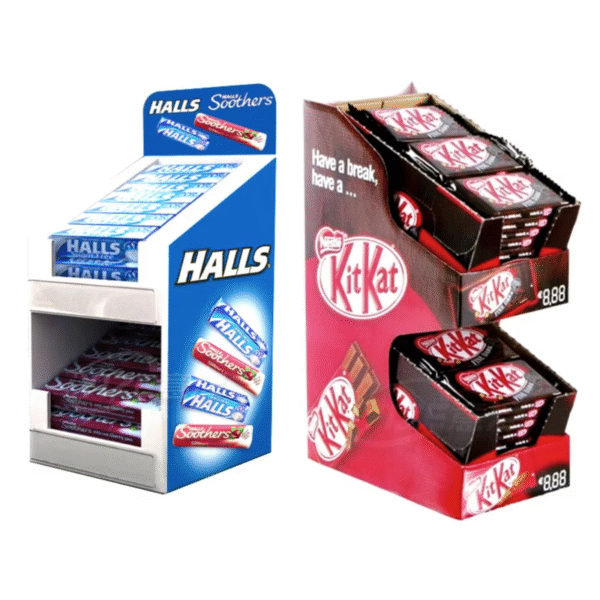 paper PDQ boxes desk rack