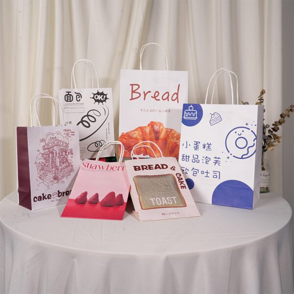 small paper bags shopping bags