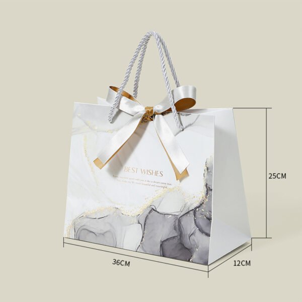 OEM Luxury Paper Bags Cardboard Printing Shopping Handle Bag