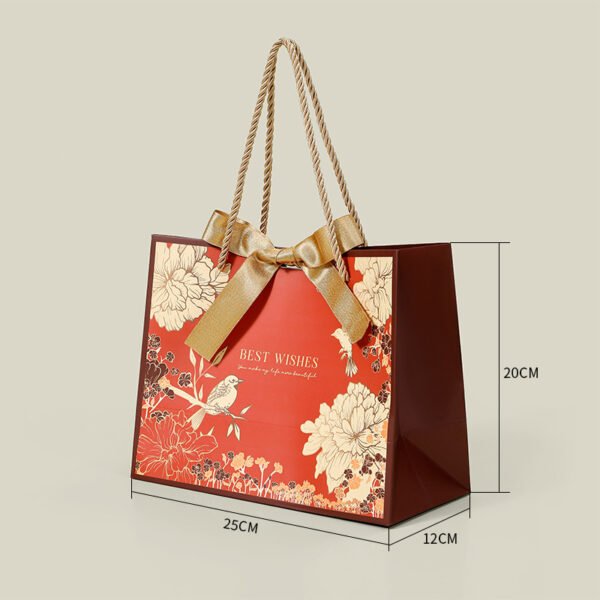 OEM Luxury Paper Bags Cardboard Printing Shopping Handle Bag