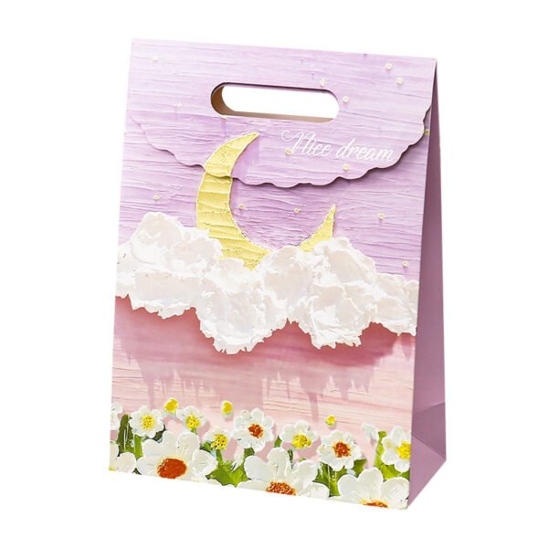 3D oil painting shopping paper bags