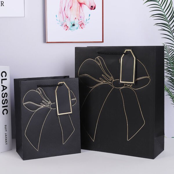 custom Luxury Paper Bags Printing Shopping Handle Bag
