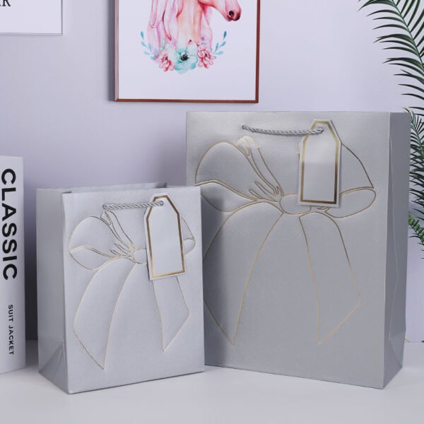 custom Luxury Paper Bags Printing Shopping Handle Bag