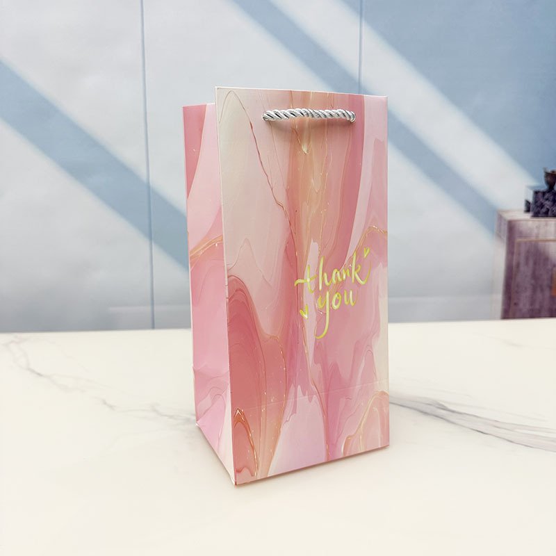 OEM Luxury Paper Bags Cardboard Printing Shopping Handle Bag manufacturer