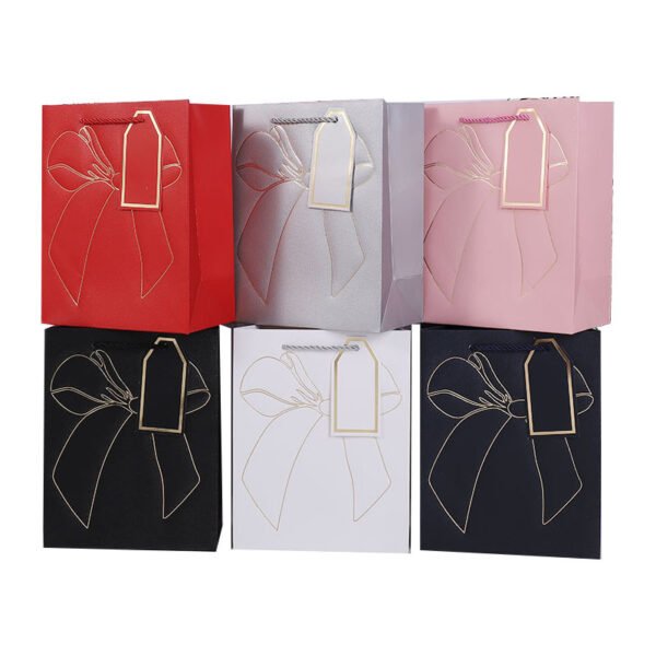 custom Luxury Paper Bags Printing Shopping Handle Bag