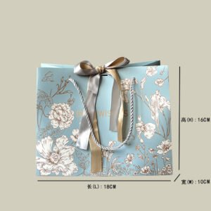 OEM Luxury Paper Bags Cardboard Printing Shopping Handle Bag