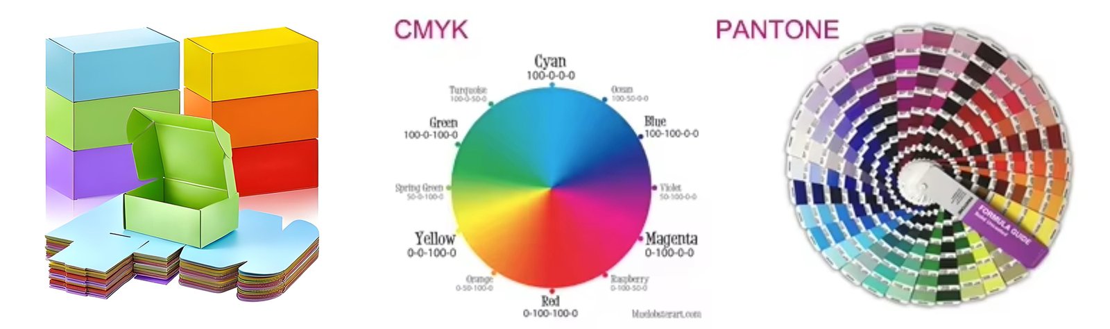 paper boxes color