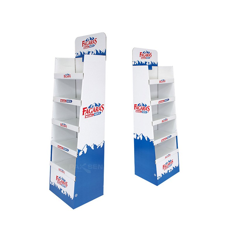 custom pop display pop paper cardboard stand floor display rack