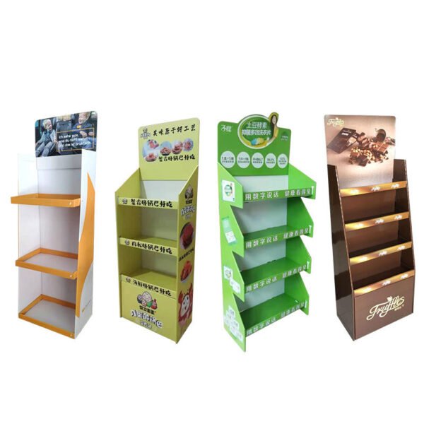 custom paper display stand factory pop cardboard displays