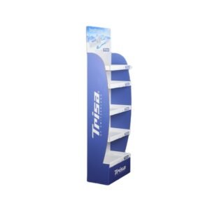 display rack custom cosmetic paper display stand factory
