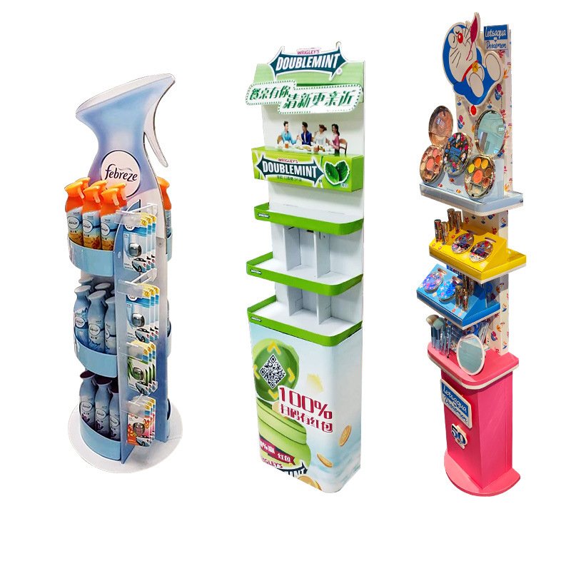 custom cosmetic display stand factory