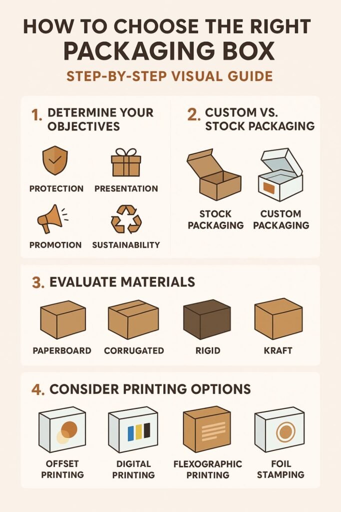 How to Choose the Right Packaging Boxes for Your Products