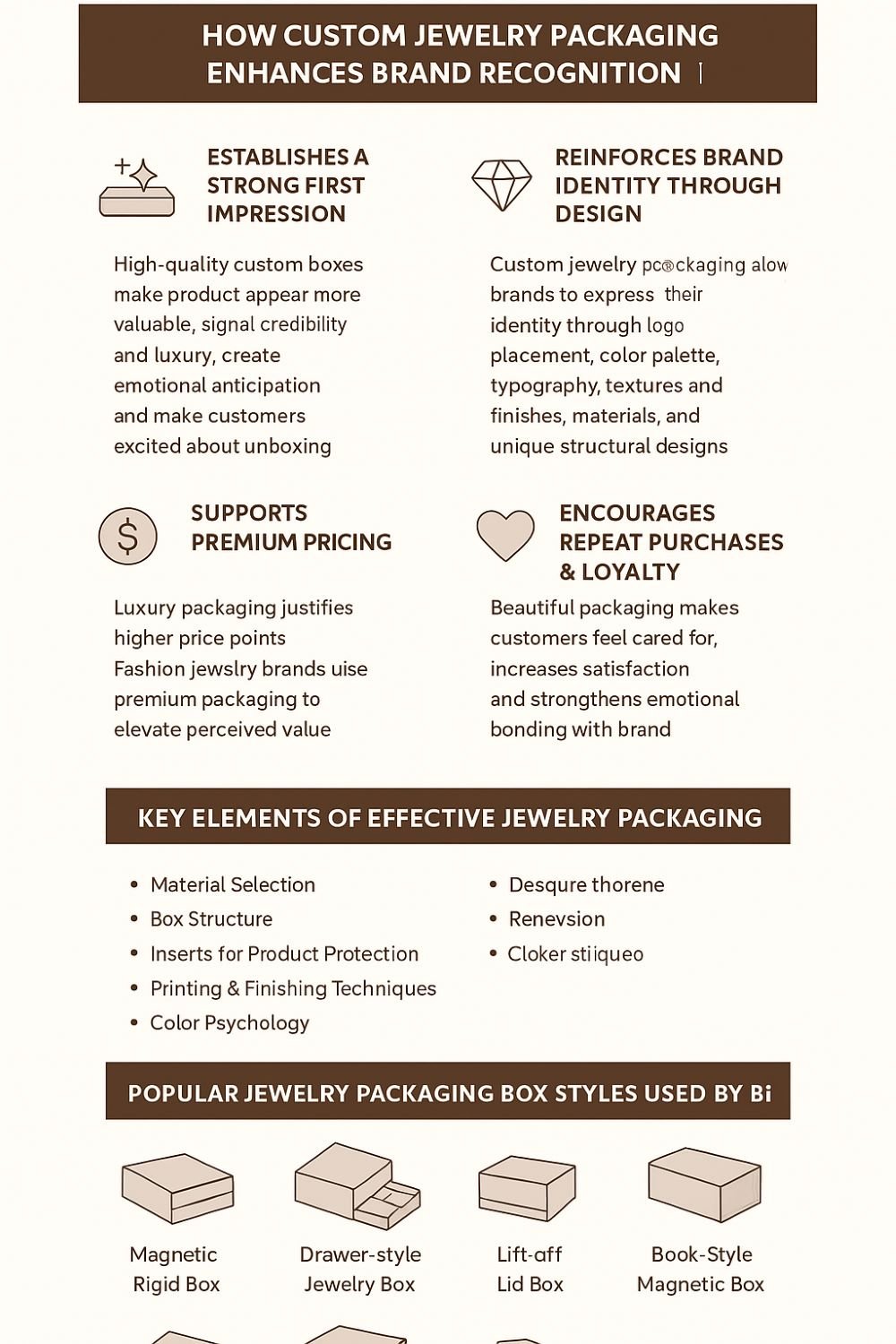 jewelry packaging boxes