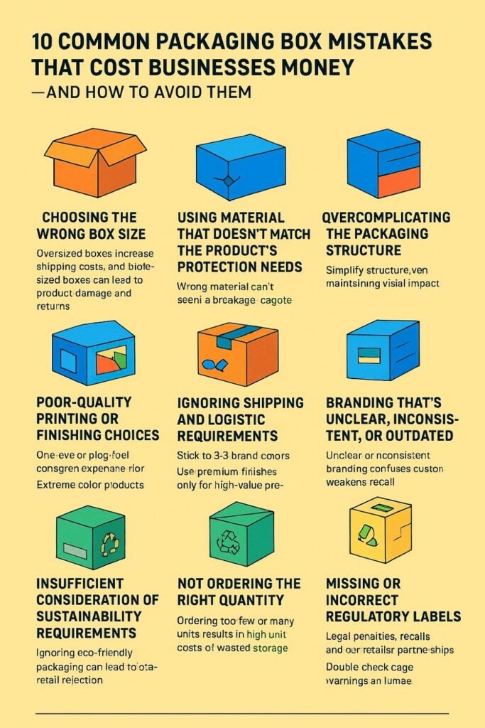 10 Common Packaging Box Mistakes That Cost Businesses Money — And How to Avoid Them