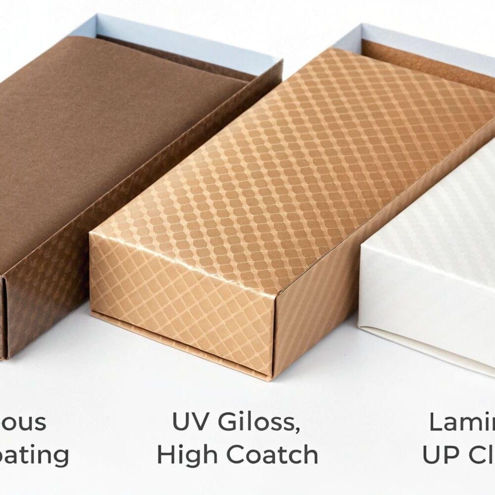 Plastic-Free Coating Packaging Boxes get a High-Gloss Finish