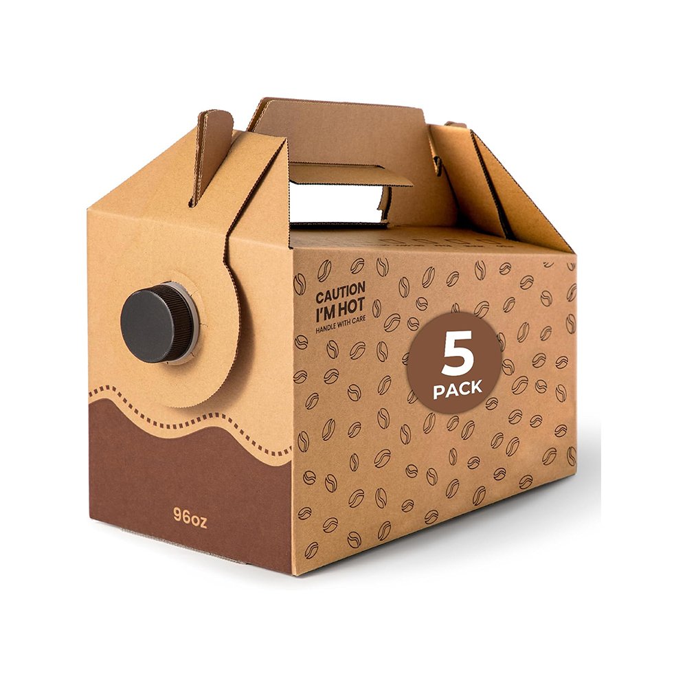 Custom Coffee Beverage Dispenser Portable Coffee Bag In Box